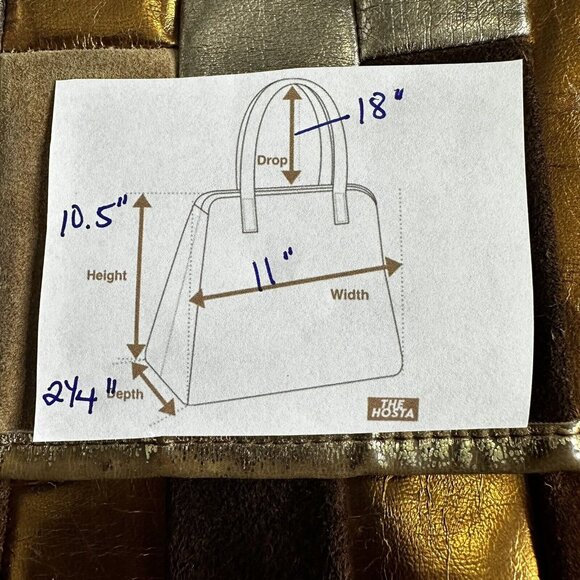 VTG 1980's Metallic Patchwork Leather Crossbody Bag Boho Purse Distressed Suede - Picture 5 of 12